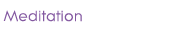 Meditation